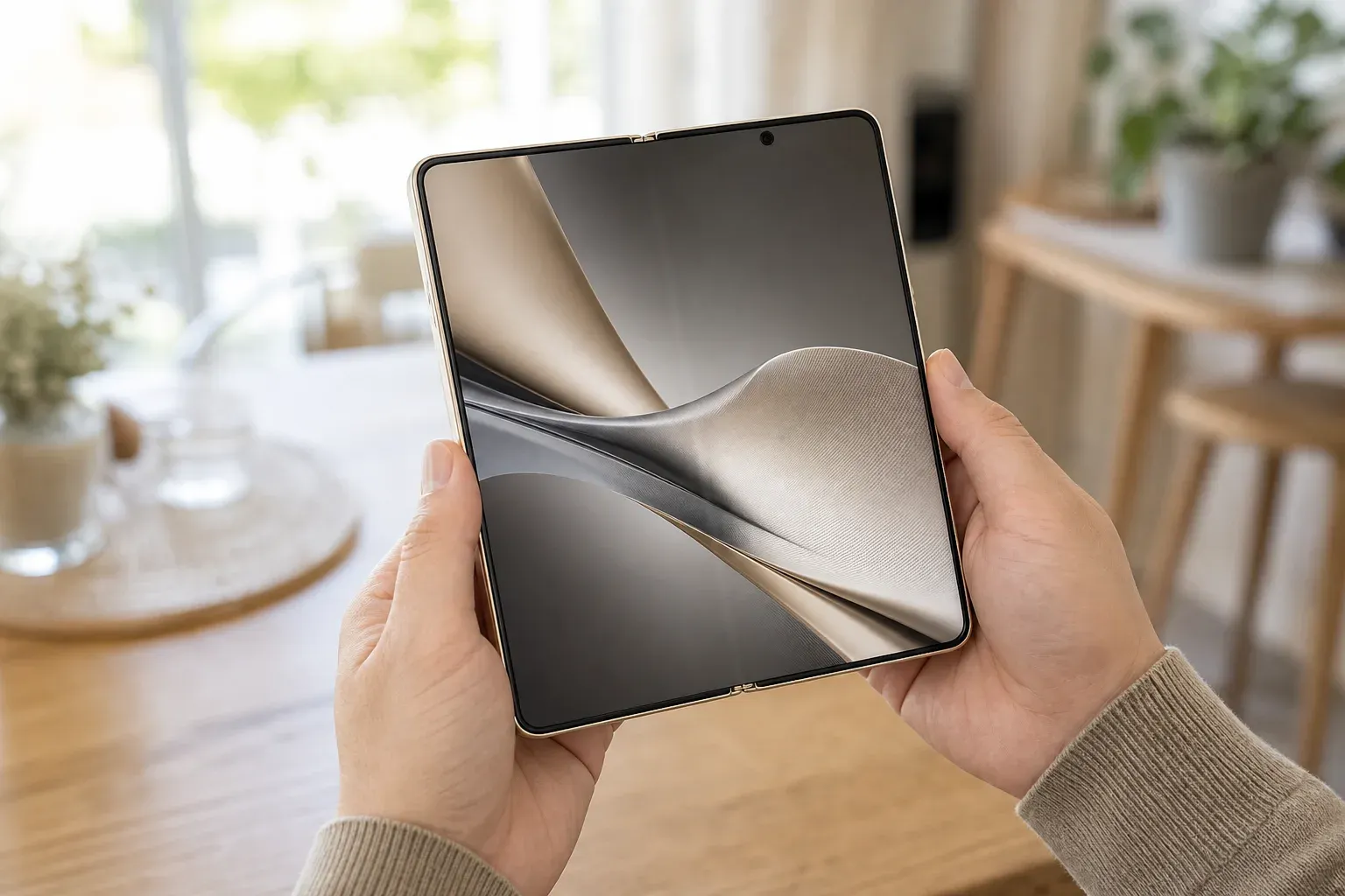Le Honor Magic V6 tenu en main